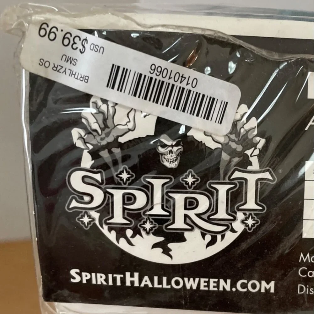 Spirit Halloween Costume Mobile Breathalyzer OS Adult Funny Racy Just Blow Here - Picture 7 of 13